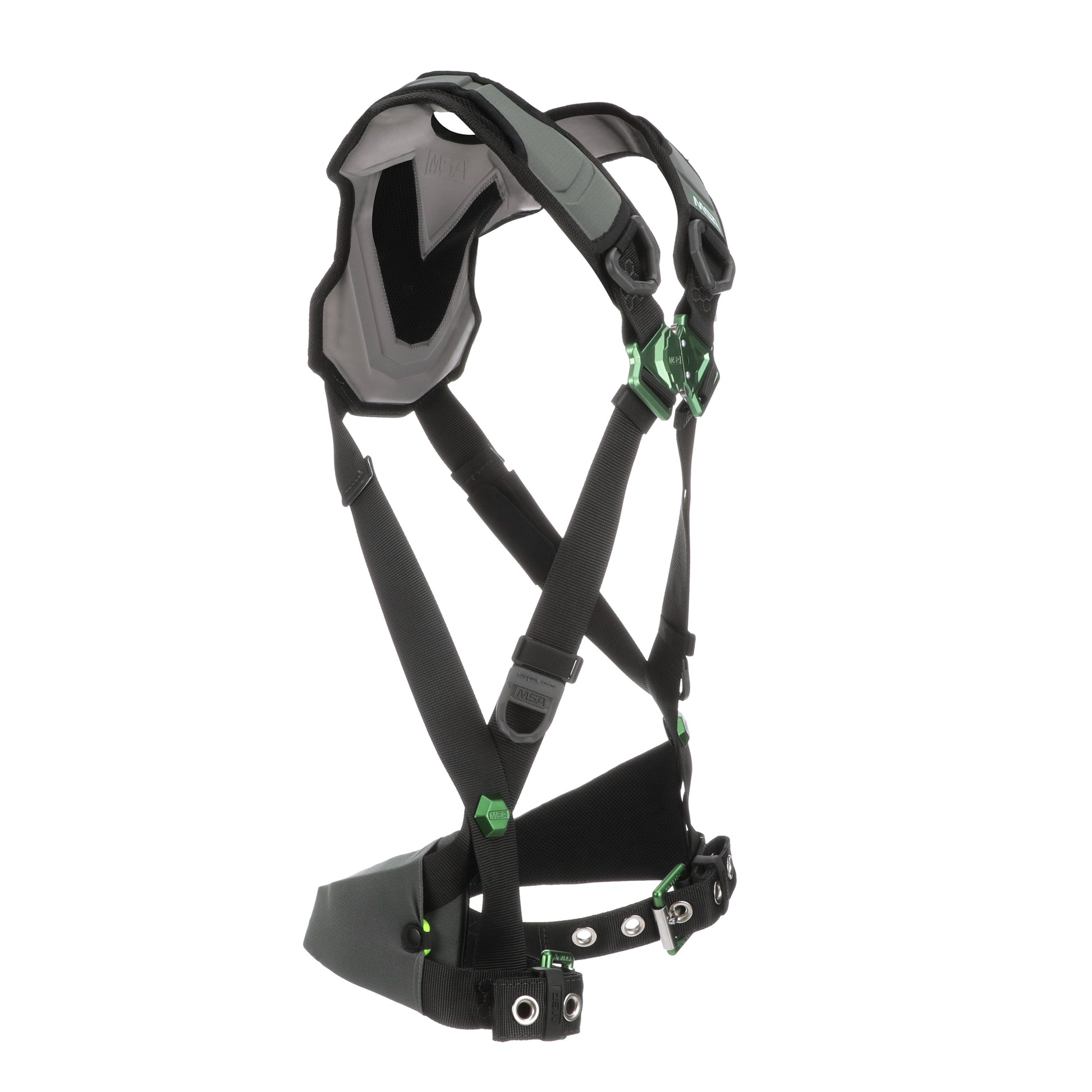 MSA V-FLEX Harness w/Back D-Ring - Tongue Buckle Leg Straps - Standard - 10239984