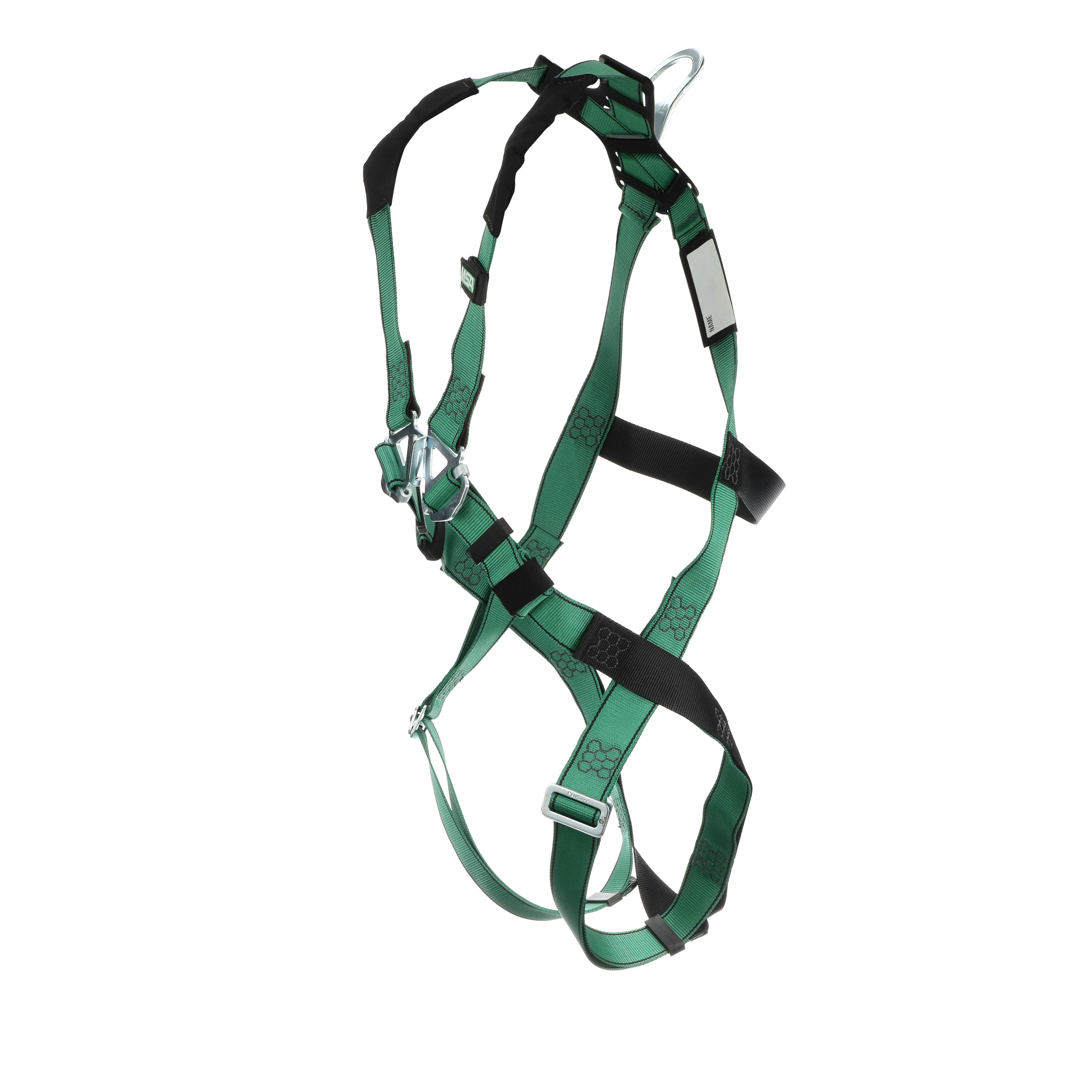 MSA V-FORM Harness w/Back D-Ring - Qwik-Fit Leg Straps - Extra Small - 10197195