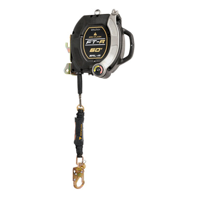 FallTech 60’ FT-R Arc Flash Class 1 SRL-R with Steel Snap Hook - 721560RT