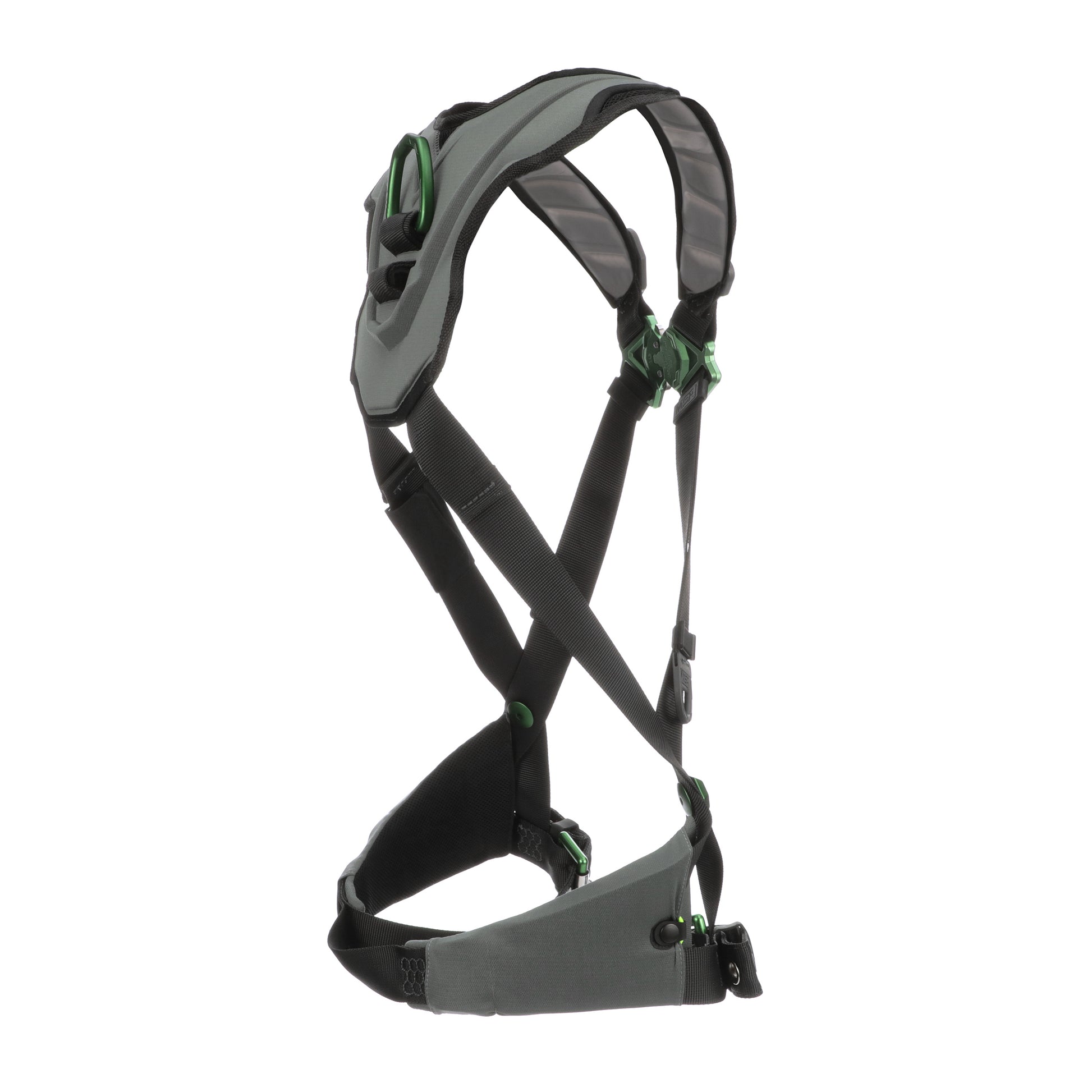 MSA V-FLEX Harness w/Back D-Ring - Tongue Buckle Leg Straps - Standard - 10239984