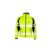 ML Kishigo Class 3 Lime Premium Black Series Women'S Soft Shell Jacket