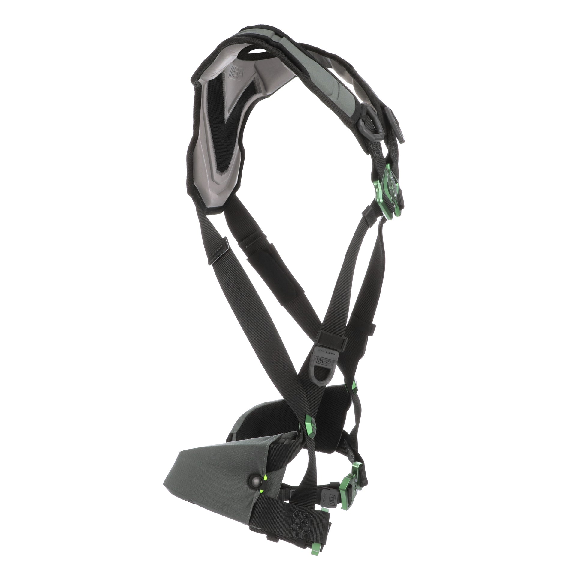 MSA V-FLEX Harness w/Back D-Ring - Quick Connect Leg Straps - Extra Small - 10239822