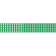 COOLING WATER - PIPE MARKER WITH ARROWS - COOLING WATER - PIPE MARKER WITH ARROWS, 2.25X13.5, Adhesive Vinyl