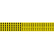 LOW PRESS. CONDENSATE - PIPE MARKER WITH ARROWS - LOW PRESS. CONDENSATE - PIPE MARKER WITH ARROWS, 2.25X13.5, Adhesive Vinyl