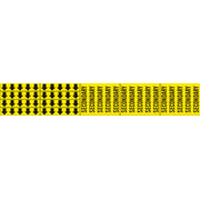 SECONDARY - PIPE MARKER WITH ARROWS - SECONDARY - PIPE MARKER WITH ARROWS, 2.25X13.5, Adhesive Vinyl