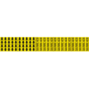 SULFURIC ACID - PIPE MARKER WITH ARROWS - SULFURIC ACID - PIPE MARKER WITH ARROWS, 2.25X13.5, Adhesive Vinyl