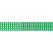 TOWER WATER - PIPE MARKER WITH ARROWS - TOWER WATER - PIPE MARKER WITH ARROWS, 2.25X13.5, Adhesive Vinyl