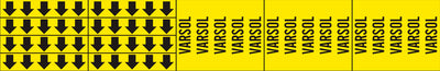 VARSOL - PIPE MARKER WITH ARROWS