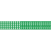 WELL WATER - PIPE MARKER WITH ARROWS - WELL WATER - PIPE MARKER WITH ARROWS, 2.25X13.5, Adhesive Vinyl