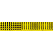 BLOWER BLOWDOWN - PIPE MARKER WITH ARROWS - BLOWER BLOWDOWN - PIPE MARKER WITH ARROWS, 2.25X13.5, Adhesive Vinyl