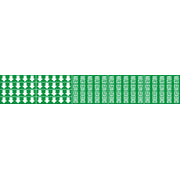 CONDENSER WATER RETURN - PIPE MARKER WITH ARROWS - CONDENSER WATER RETURN - PIPE MARKER WITH ARROWS, 2.25X13.5, Adhesive Vinyl