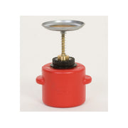 Eagle Plunger Dispensing Can - 1 Quart - Dasher screen - Polyethylene - Red - P711