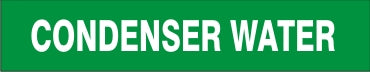 CONDENSER - PIPE MARKER