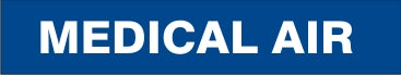 MEDICAL AIR - PIPE MARKER