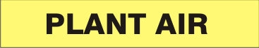 PLANT AIR - PIPE MARKER