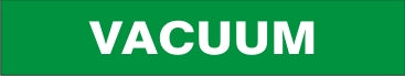 VACUUM - PIPE MARKER