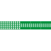 DRAIN - PIPE MARKER WITH ARROWS - DRAIN - PIPE MARKER WITH ARROWS, 2.25X13.5, Adhesive Vinyl