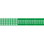 FLY ASH  - PIPE MARKER WITH ARROWS - FLY ASH  - PIPE MARKER WITH ARROWS, 2.25X13.5, Adhesive Vinyl
