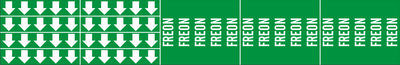 FREON - PIPE MARKER WITH ARROWS