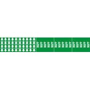 MAPP - PIPE MARKER WITH ARROWS - MAPP - PIPE MARKER WITH ARROWS, 2.25X13.5, Adhesive Vinyl