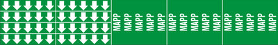 MAPP - PIPE MARKER WITH ARROWS
