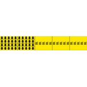 OIL - PIPE MARKER WITH ARROWS - OIL - PIPE MARKER WITH ARROWS, 2.25X13.5, Adhesive Vinyl