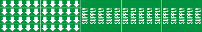 SUPPLY - PIPE MARKER WITH ARROWS
