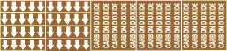 CARBON DIOXIDE - PIPE MARKER WITH ARROWS