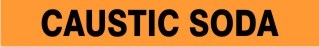 CAUSTIC SODA - PIPE MARKER