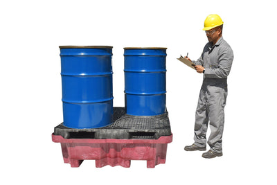 UltraTech Spill King With Drum Pallet - With Drain - 0802