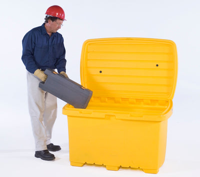 UltraTech Utility Box - 15 cub. ft. capacity - No Wheels - Yellow - 0862