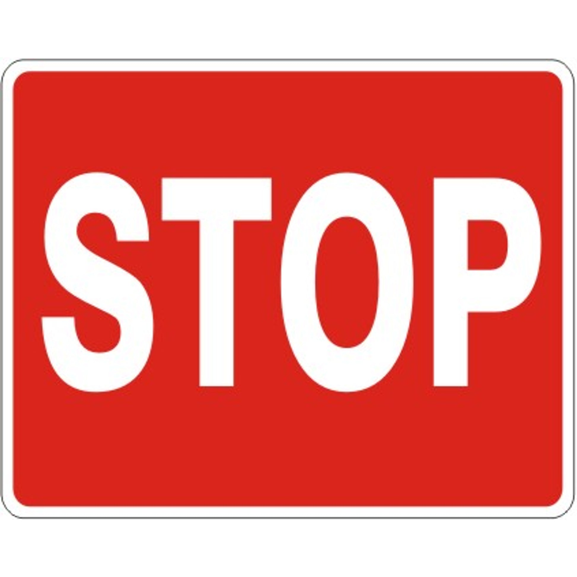 STOP  OSHA STANDARD 1910.110  1910.261 23 y 28 31 32 - STOP  OSHA STANDARD 1910.110  1910.261 23 y 28 31 32, 12X15, Aluminum (.080) EGP Reflective