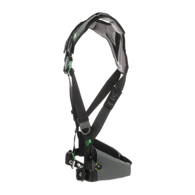 MSA V-FLEX Harness w/Back D-Ring - Tongue Buckle Leg Straps - Extra Large - 10239985
