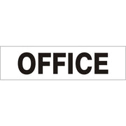 OFFICE PRESSURE SENSITIVE DECAL - OFFICE PRESSURE SENSITIVE DECAL, 2.25x9, Adhesive Vinyl