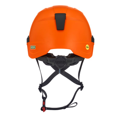 MSA V-Gard H2 Type II Class E Safety Helmet - Mips - No Vent - Orange - 10242827