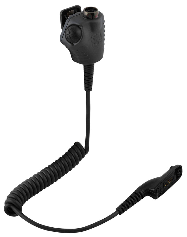 3M PELTOR - NATO Wired Small PTT Adapter - Motorola APX/XPR - FL4063-02