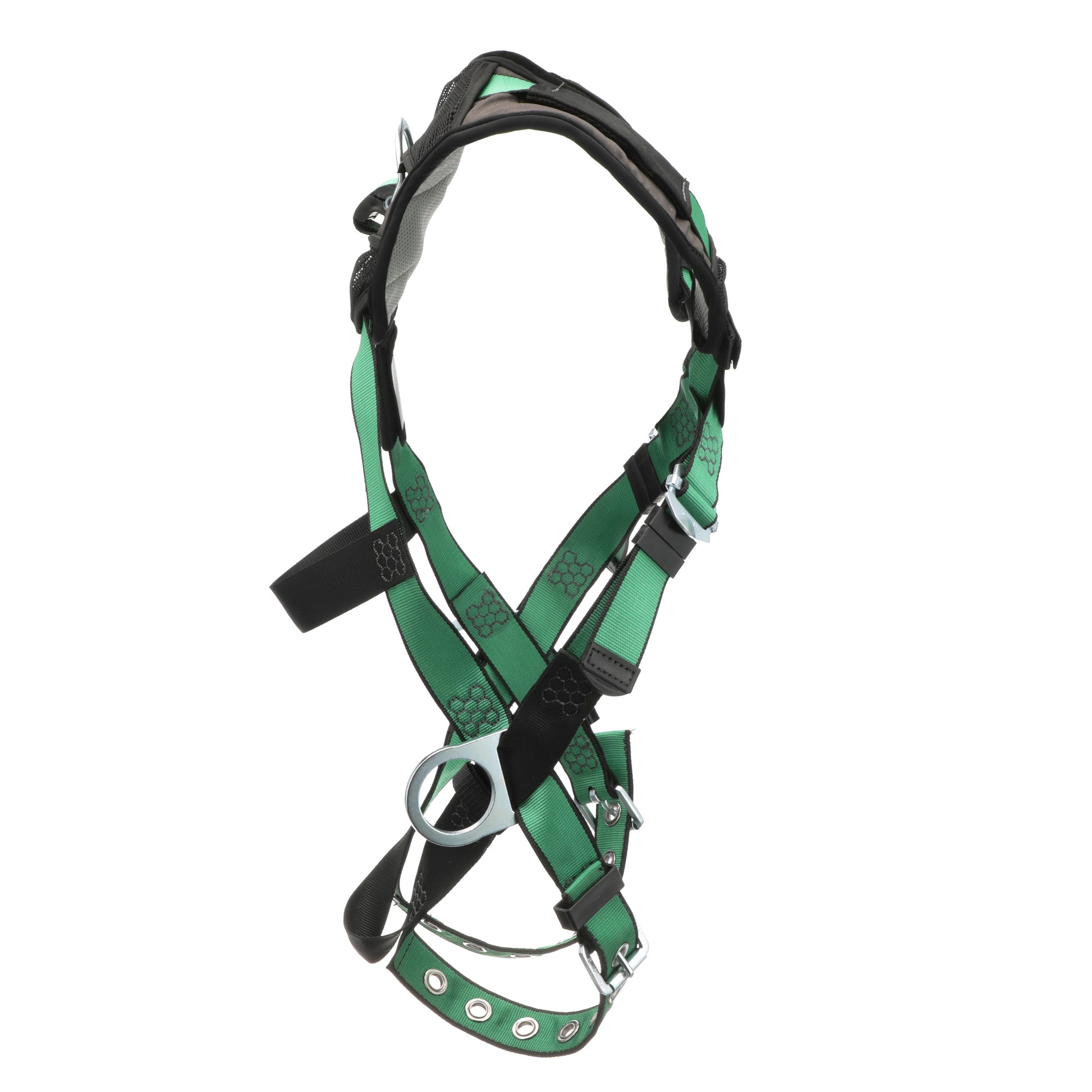 MSA V-FORM+ Harness w/Back & Side D-Rings - Tongue Buckle Leg Straps - Super Extra Large - 10206091