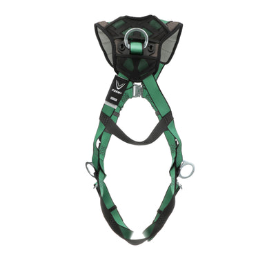 MSA V-FORM+ Harness w/Back & Side D-Rings - Quick Connect Leg Straps - Standard - 10206105