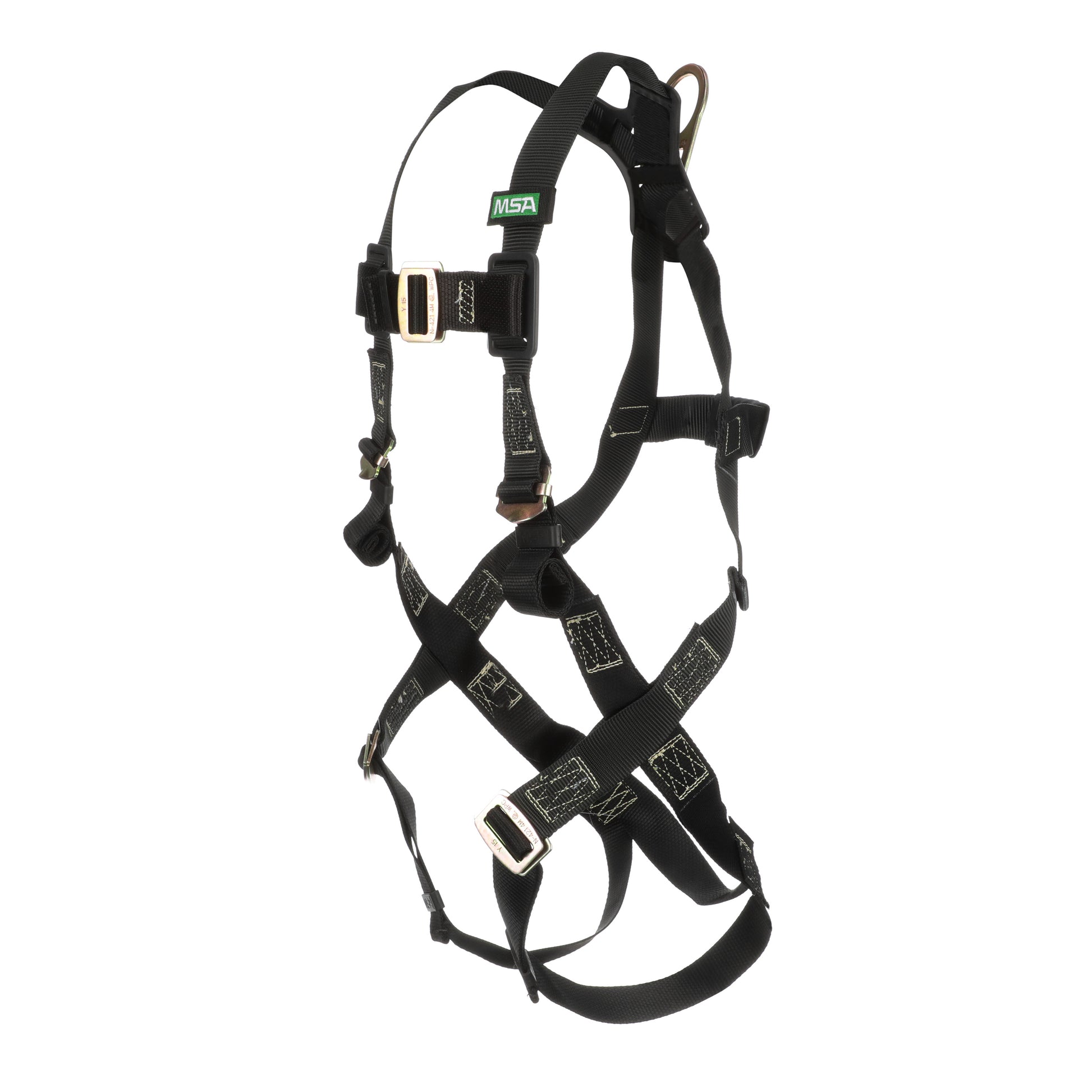 MSA Workman Arc Flash Vest-Style Harness w/Back D-Ring - Tongue Buckle leg straps - Standard (STD) - 10152637