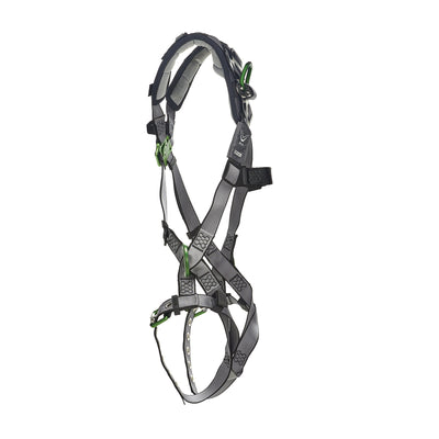 MSA V-FIT Harness w/Back & Side D-Rings - Tongue Buckle Leg Straps - Shoulder Padding - Standard - 10194909