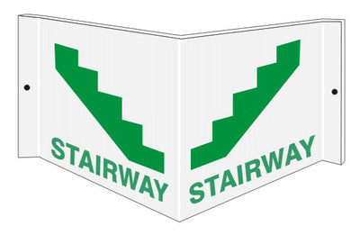 STAIRWAY WITH PICTO - PROJECTING WALL SIGN