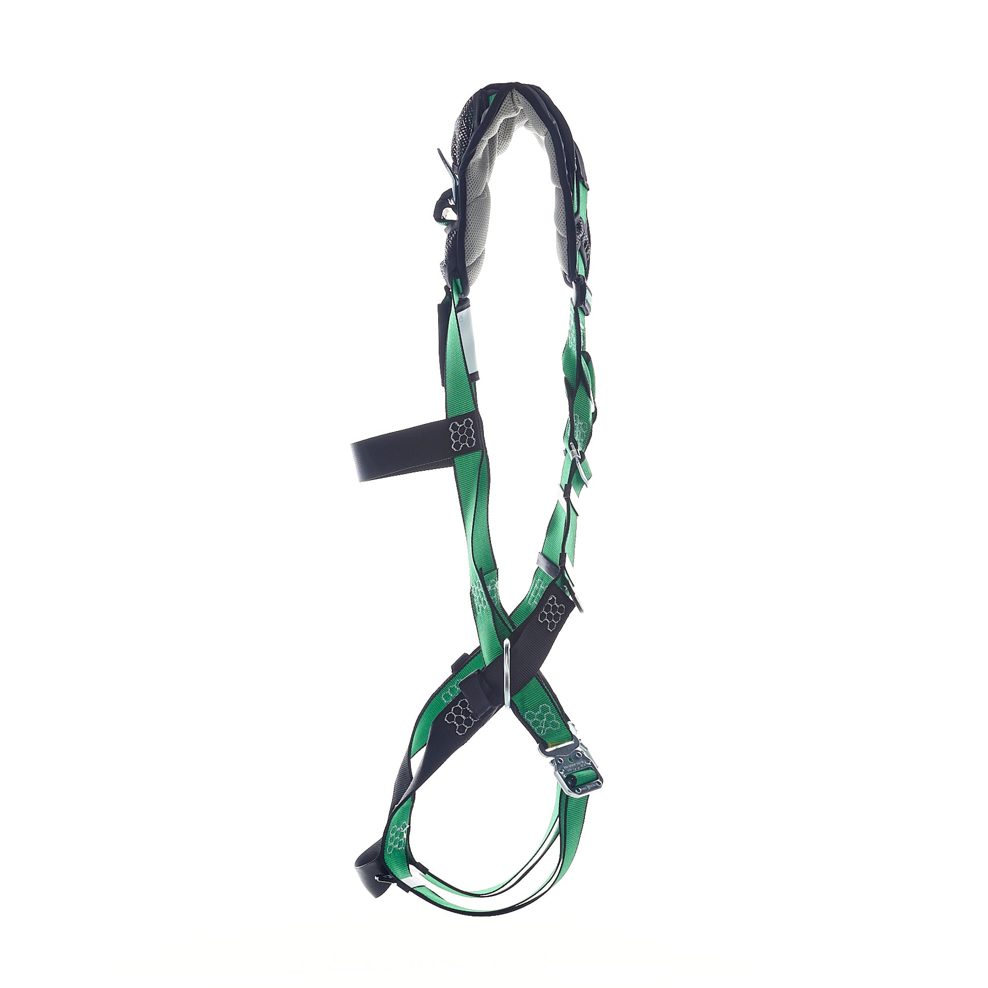 MSA V-FORM+ Harness w/Back, Front & Side D-Rings - Quick Connect Leg Straps - Super Extra Large - 10206147
