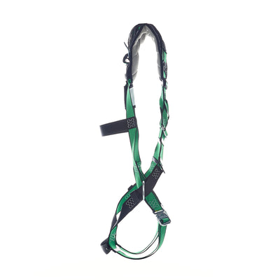 MSA V-FORM+ Harness w/Back, Front & Side D-Rings - Quick Connect Leg Straps - Super Extra Large - 10206147