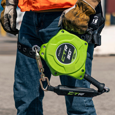 FallTech 30 ft. CTR Class 1 SRL with Steel Swivel Snap Hook - 723730