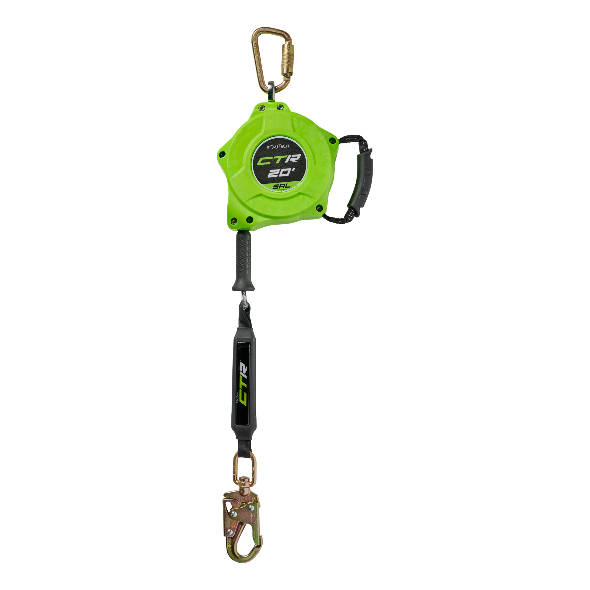FallTech 20 ft. CTR Class 1 SRL with Steel Swivel Snap Hook - 723720