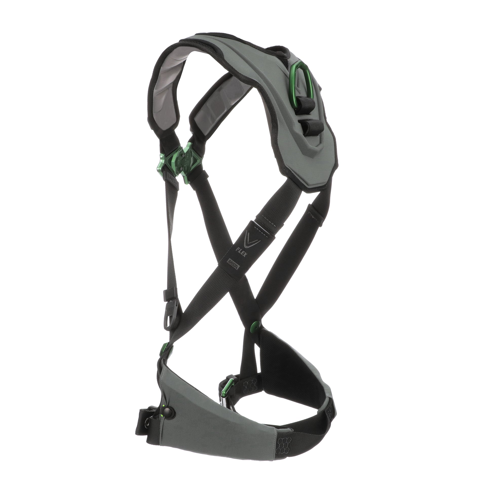 MSA V-FLEX Harness w/Back D-Ring - Tongue Buckle Leg Straps - Standard - 10239984