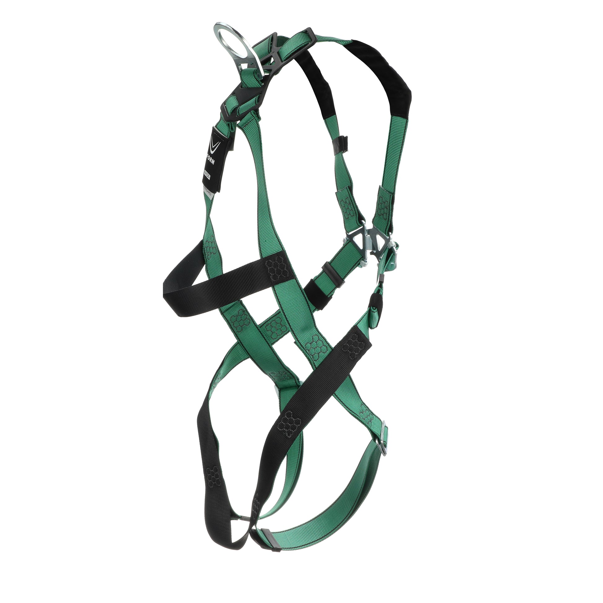MSA V-FORM Harness w/Back D-Ring - Qwik-Fit Leg Straps - Extra Small - 10197195