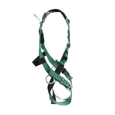 MSA V-FORM Harness w/Back & Side D-Rings - Tongue Buckle Leg Straps - Extra Large - 10197216