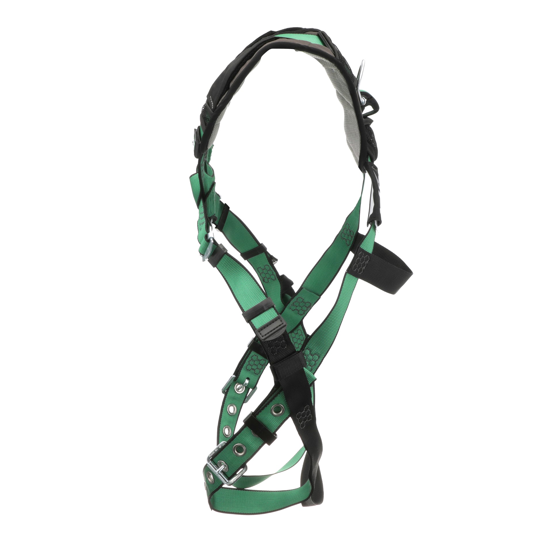 MSA V-FORM+ Harness w/Back & Front D-Rings - Tongue Buckle Leg Straps - Extra Small - 10206092