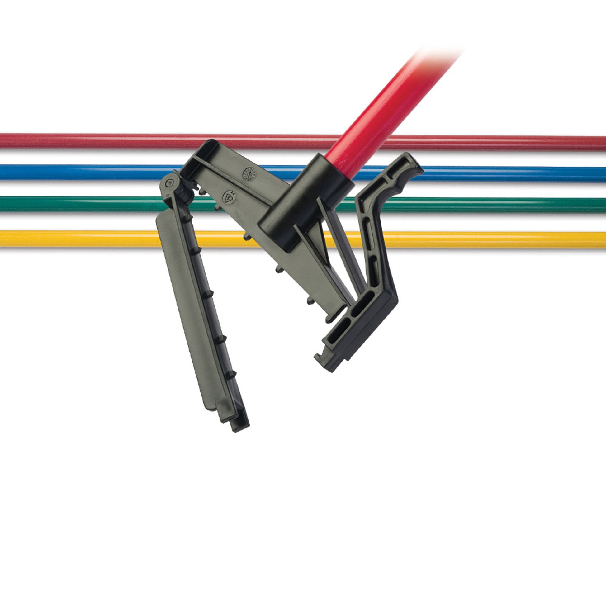 Malish Quick Release 60" Wet Mop Handle Green - 54560
